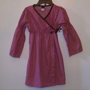 Tea Collection wrap dress girls size 4